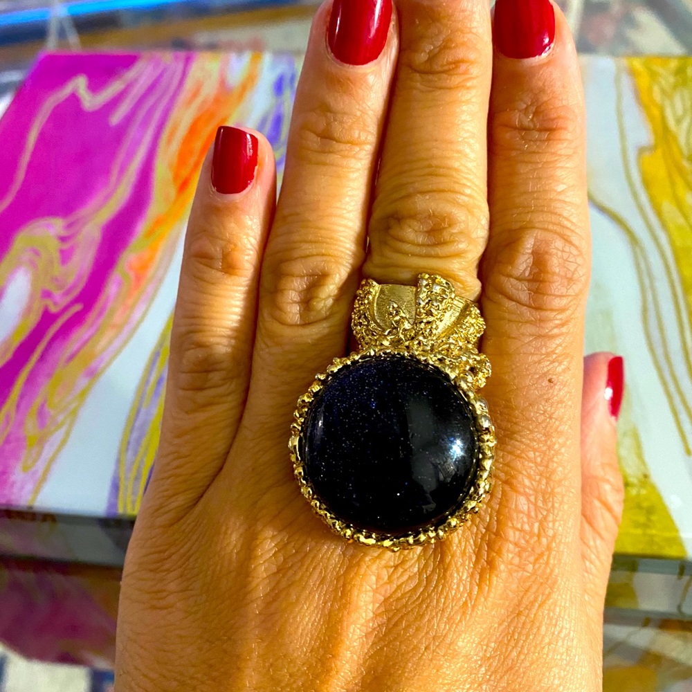 Yves saint Laurent cocktail ring (not authentic)